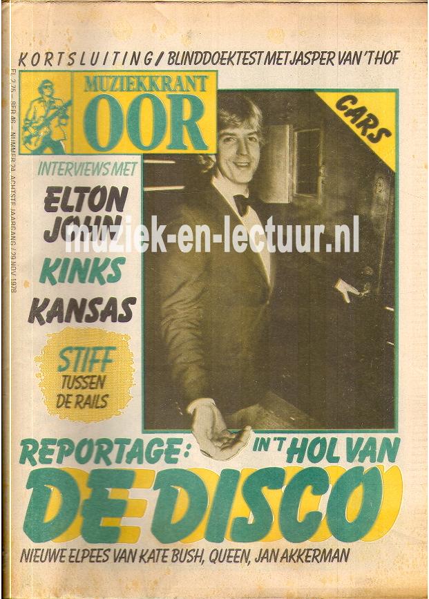 Muziekkrant Oor 1978 nr. 24